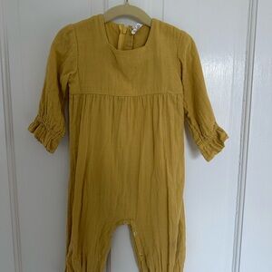 Kate Quinn Golden Toddler Romper